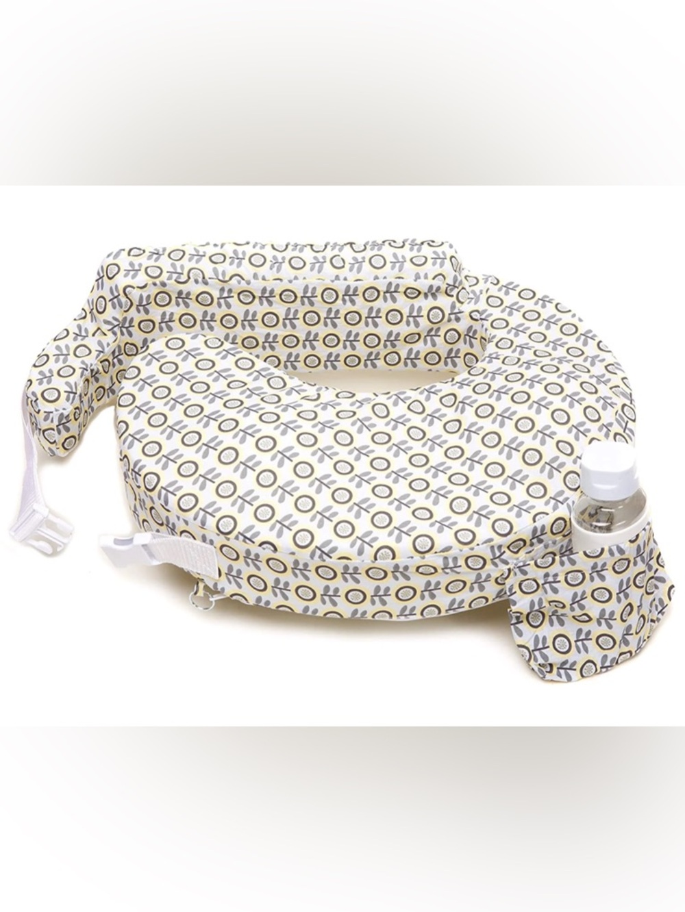 My Brest Friend Nursing Feeding Pillow Sunshine Poppy Grey